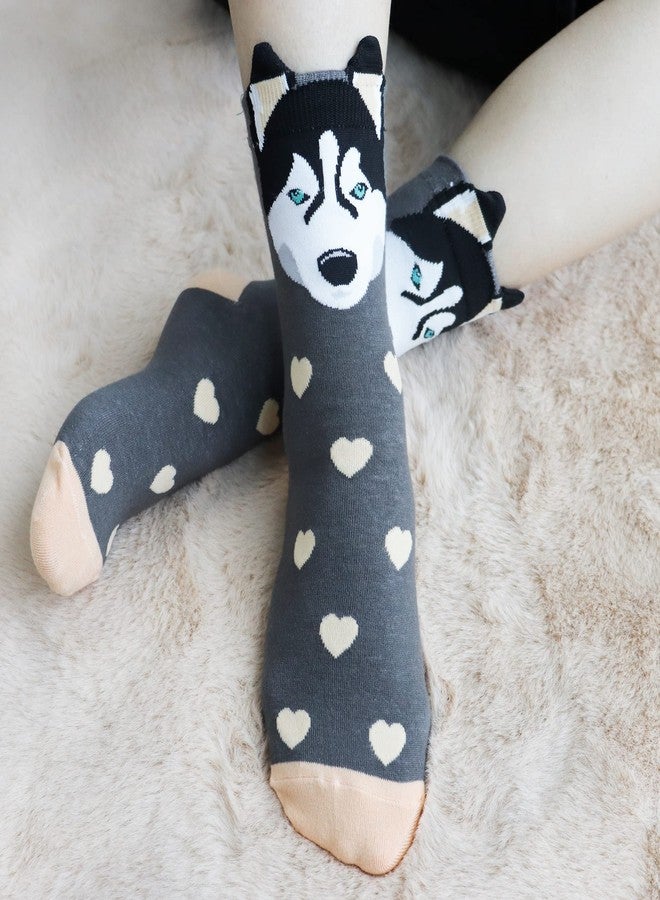 Jeasona Women's Cute Socks Funny Dog Mom Lovers Gifts - Image 3